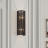 LIVEX LIGHTING 49138-01 2 Light Antique Brass ADA Sconce
