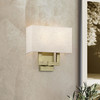 LIVEX LIGHTING 52132-01 2 Light Antique Brass ADA Sconce