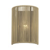 LIVEX LIGHTING 53172-92 1 Light English Bronze ADA Sconce