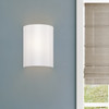 LIVEX LIGHTING 45290-69 1 Light Shiny White ADA Sconce