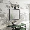 LIVEX LIGHTING 14043-04 3 Light Black Vanity Sconce