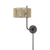 LIVEX LIGHTING 53178-92 1 Light English Bronze Swing Arm Wall Lamp