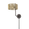 LIVEX LIGHTING 53178-92 1 Light English Bronze Swing Arm Wall Lamp