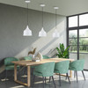 LIVEX LIGHTING 51472-03 LED White Pendant