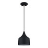 LIVEX LIGHTING 51472-04 LED Black Pendant
