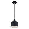 LIVEX LIGHTING 51472-04 LED Black Pendant