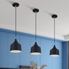 LIVEX LIGHTING 51472-04 LED Black Pendant