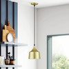 LIVEX LIGHTING 51472-33 LED Soft Gold Pendant