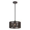 LIVEX LIGHTING 49122-92 1 Light English Bronze Pendant