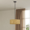 LIVEX LIGHTING 60043-07 3 Light Bronze Pendant Chandelier