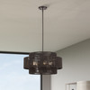 LIVEX LIGHTING 49124-92 5 Light English Bronze Pendant Chandelier