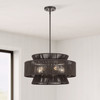 LIVEX LIGHTING 49145-92 5 Light English Bronze Pendant Chandelier