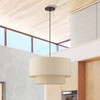 LIVEX LIGHTING 58874-07 3 Light Bronze Pendant