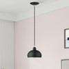 LIVEX LIGHTING 51513-04 1 Light Black Mini Pendant