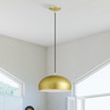 LIVEX LIGHTING 51515-33 1 Light Soft Gold Pendant