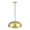LIVEX LIGHTING 51516-33 3 Light Soft Gold Pendant