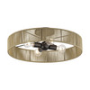 LIVEX LIGHTING 53177-92 4 Light English Bronze Extra Large Semi-Flush