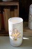 KALALOU H4495 WHITE CLAY SNOWFLAKE LUMINARY
