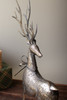 KALALOU CMNQ1306 SET OF TWO RUSTIC METAL REINDEER