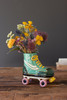 KALALOU CDV2301 CERAMIC ROLLER SKATE PLANTER