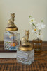 KALALOU CLL2895 SET OF TWO FOX CANISTERS
