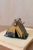 KALALOU CJFB1014 SET OF FOUR TENT ORNAMENTS