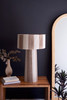 KALALOU NNL2746 NATURAL AND KHAKI JUTE TABLE LAMP WITH SHADE