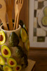 KALALOU CXNY1005 CERAMIC VASE - AVOCADOS
