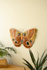KALALOU A6621 PAINTED METAL HAND-HAMMERED  BUTTERFLY WALL ART