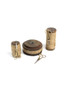 KALALOU NBF2016K SET OF THREE WOODEN SPOOLS WITH JUTE TWINE AND SCISSORS (MIN 2)
