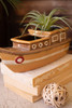 KALALOU CDV2350 CERAMIC BOAT PLANTER