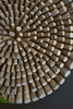 KALALOU DGH1007 ROUND DRIFTWOOD WALL ART