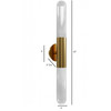 AVENUE LIGHTING HF7402-AB Tribeca 33"H LED Wall Sconce in Aged Brass/Ombre Glass