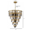 AVENUE LIGHTING HF7173-AGB Paramount 46"W Pendant in Aged Brass
