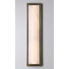 AVENUE LIGHTING HF2971-AB Sedona 30"H Alabaster 3-CCT LED Prism Wall Sconce in Aged Brass