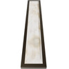 AVENUE LIGHTING HF2962-AB Sedona 36"H Alabaster 3-CCT LED Wall Sconce in Aged Brass