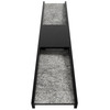 AVENUE LIGHTING AV5624-BLK Avenue Outdoor 24"H Rectangular Panel LED Wall Sconce in Black Natural Stone