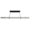 AVENUE LIGHTING HF7800-IVY Fremont 64"W Clear Tubular LED Pendant in Ivory/Black