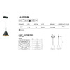 AVENUE LIGHTING ML5559-BK Magnetix Cone-Shaped LED Pendant 10W
