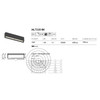 AVENUE LIGHTING ML7220-BK Magnetix 8"W LED Wallwasher Light 8W
