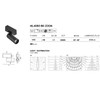 AVENUE LIGHTING ML4080-BK-ZOOM Magnetix Cylinder Spot Light with Adjustable Beam 10W