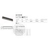 AVENUE LIGHTING ML7230-BK Magnetix 11"W LED Wallwasher Light 15W