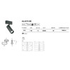 AVENUE LIGHTING ML4070-BK Magnetix Cylinder Spot Light 20W