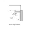 AVENUE LIGHTING ML1211-BK Magnetix Halo Round Dot Light 18W