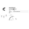 AVENUE LIGHTING ML090-CSM-BLK Magnetix 39.5"L Curved Track 200W Max