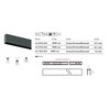 AVENUE LIGHTING ML079-SM-BLK Magnetix 78.5"L Surfaced/Recessed/Pendant Track 200W Max