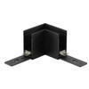 AVENUE LIGHTING ML111-SM-BK Magnetix L Corner For Surfaced/Recessed/Pendant
