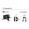 AVENUE LIGHTING ML114-RM-BK Magnetix T Corner For Recessed