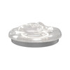 AVENUE LIGHTING AV8010-CLR Avenue Outdoor 10"H 3000K LED Wall Sconce with Wavy Clear Glass
