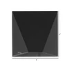 AVENUE LIGHTING AV10001-DBZ Avenue Outdoor 8"W Geometric Up/Down 3-CCT LED Wall Sconce in Dark Bronze